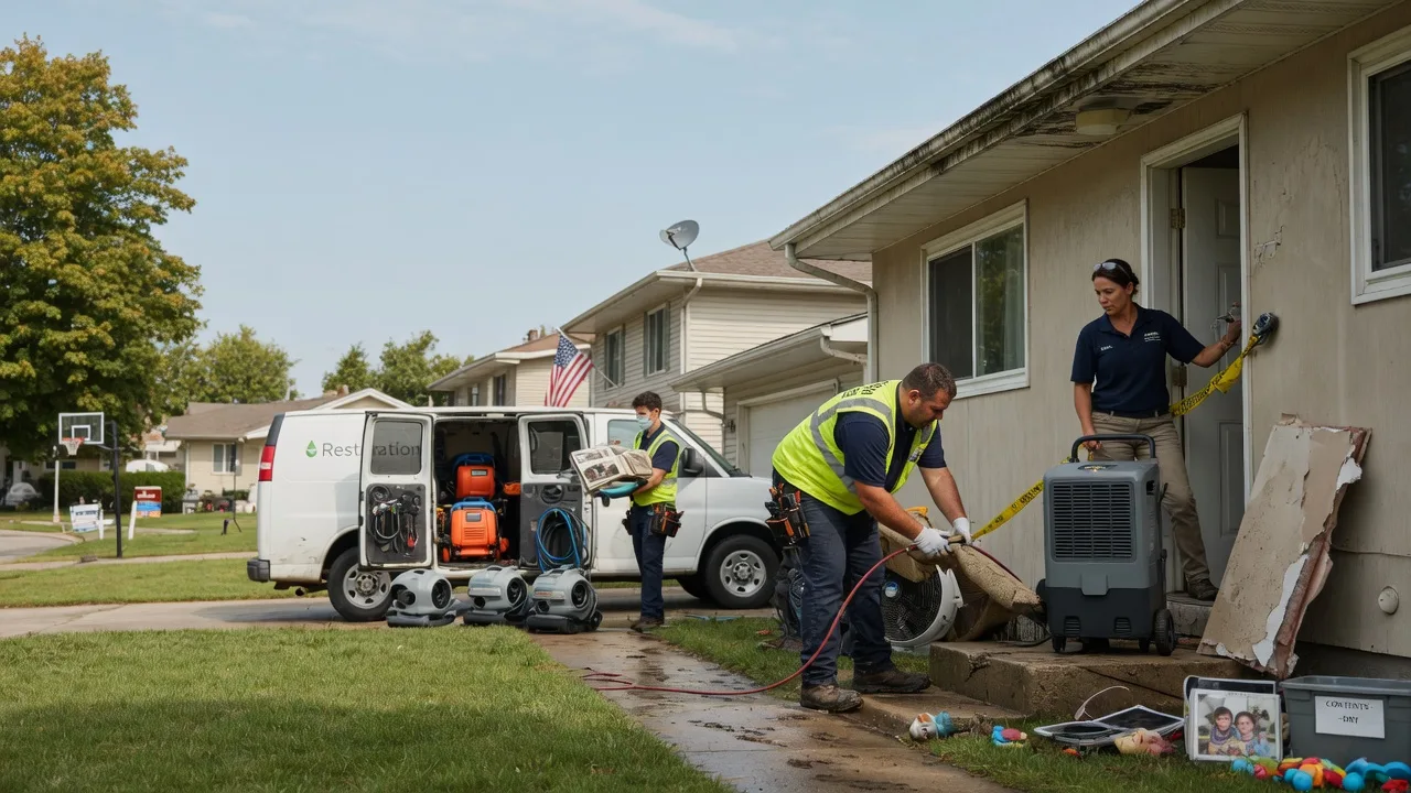 Water Damage Restoration in Morrison, IA near me